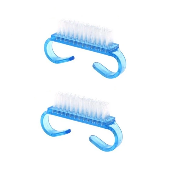 Croc 4101 Mini Tırnak Fırçası 2li - Mavi