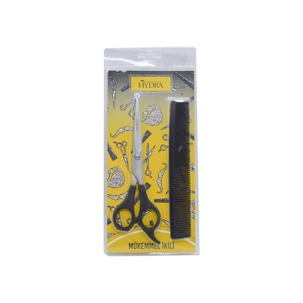 Tarko Hydra 700 Berber Makası + Tarak Mükemmel İkili Seti