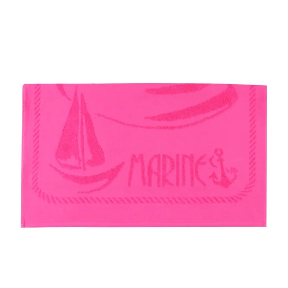 Anemoss Denizci Kız Plaj Havlusu Pembe 140x70 cm - 6