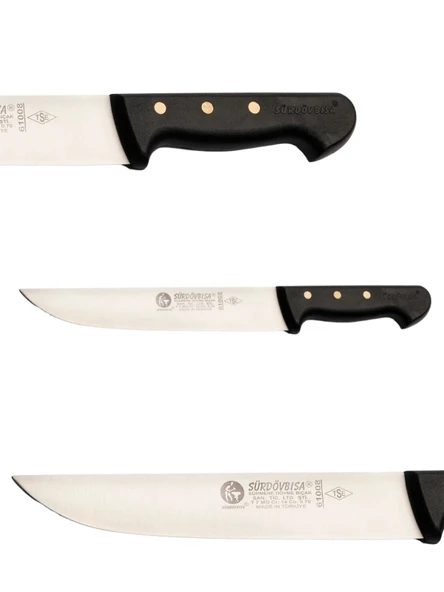 Sürdövbisa F61008 Plastik Pimli Sap Kasap Bıçağı - Resim 2