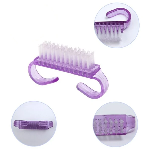 Croc 4101 Mini Tırnak Fırçası 2Li - Mor - 4