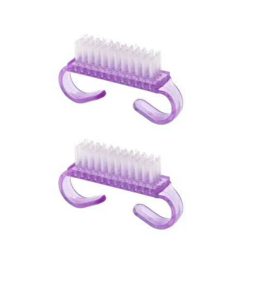Croc 4101 Mini Tırnak Fırçası 2Li - Mor