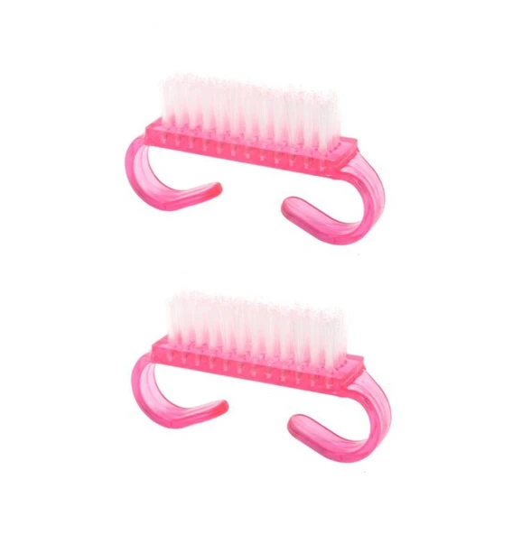 Croc 4101 Mini Tırnak Fırçası 2Li - Pembe