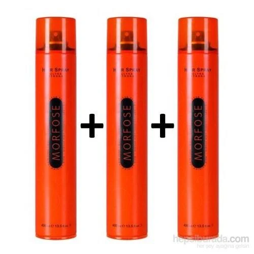 Morfose Saç Spreyi Ultra Strong 400Ml X 3 Adet