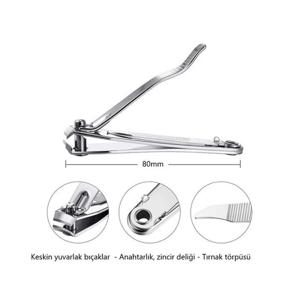 Croc T214 Tırnak Makası Büyük Boy - Resim 5