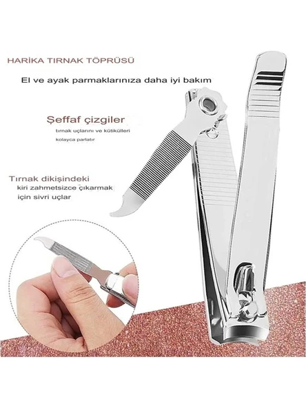 Croc T214 Tırnak Makası Büyük Boy - Resim 4