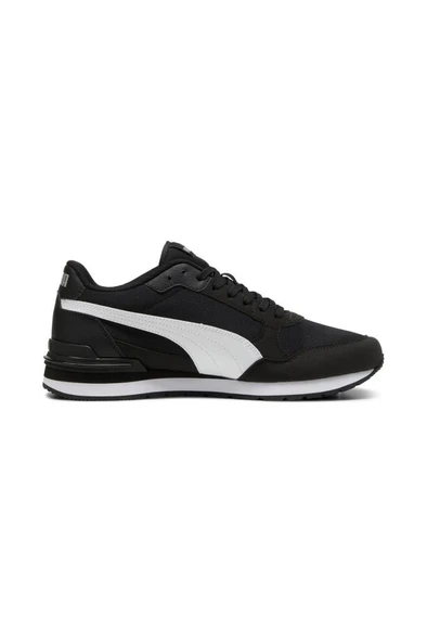 Puma ST Runner v4 Mesh 399666 01 Erkek Yürüyüş ve Koşu Ayakkabısı Siyah Beyaz 40-45 - Resim 3