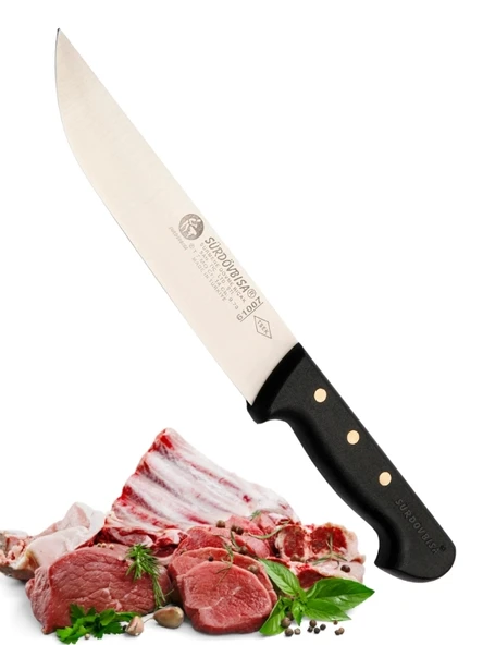 Sürdövbisa F61007 Plastik Pimli Sap Kasap Bıçağı (Kesim Bıçağı) ürün görseli