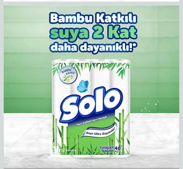 Solo Bambu Tuvalet Kağıdı 40’lı - 3