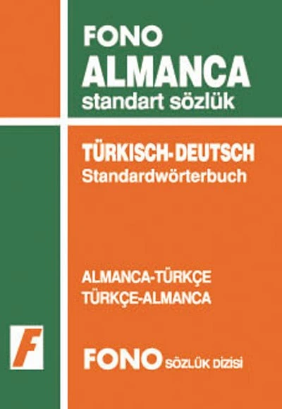 Almanca Standart Sözlük Fono Yayınları (temiz ikinci el)