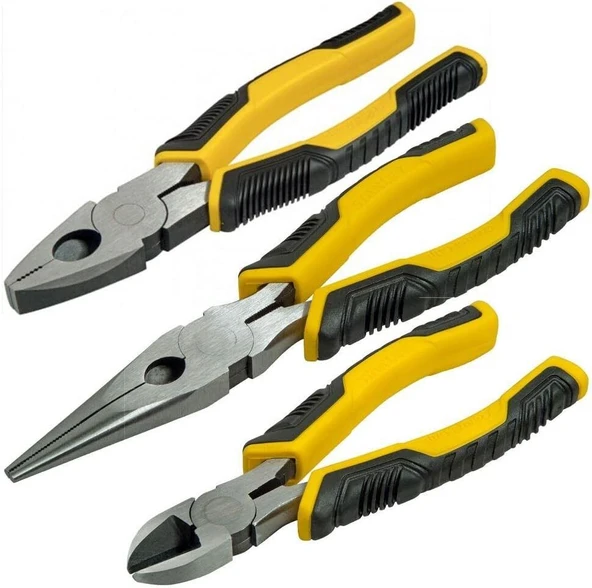 STANLEY STHT0-75094 150 mm Kombine Pense Seti 3 Parça