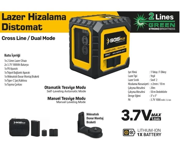 SGS 5427 LAZER HİZALAMA DİSTOMAT (ŞAKÜL) - 2