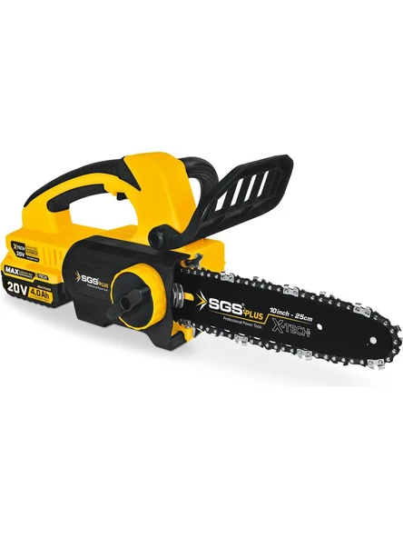 SGS 5320 AKÜLÜ AĞAÇ KESME SETİ 25 CM 1*4Ah KÖMÜRSÜZ MOTOR - 3