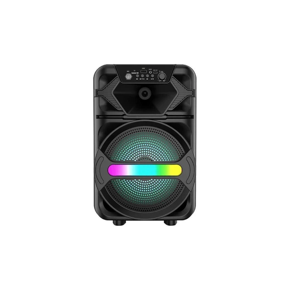 Sunix 20W 2400 Mah Mikrofonlu Led Işıklı Taşınabilir Bluetooth Hoparlör BTS-410