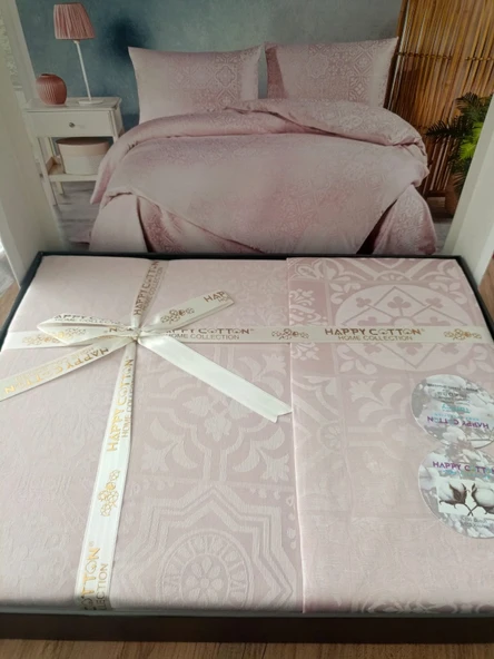 HAPPY COTTON %100 PAMUKLU SATEN NEVRESİM TAKIMI