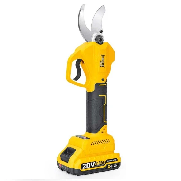 SGS 5555 AKÜLÜ BUDAMA MAKASI 20V KÖMÜRSÜZ MOTOR - 4