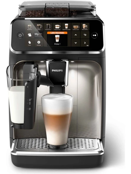 Philips 5400 Serisi LatteGo EP5447/90 Tam Otomatik Espresso Makinesi - DEFOLU