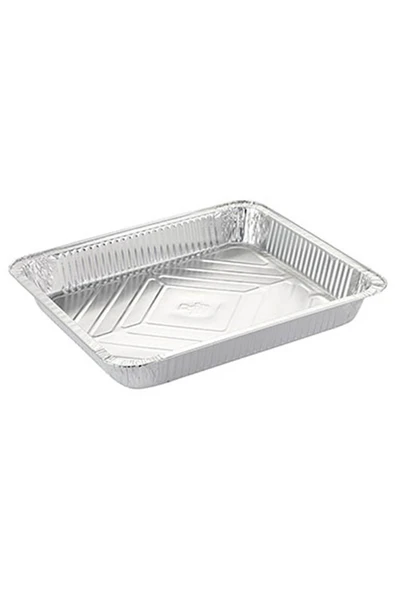 Alsepeteavm  Alüminyum Kap 3250 Gr Dikdörtgen Tepsi 3lü (502/l)