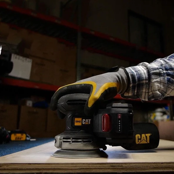 CAT DX42B 18Volt 125mm Profesyonel Devir Ayarlı Eksantrik Zımpara (Akü Dahil Değildir) - 3