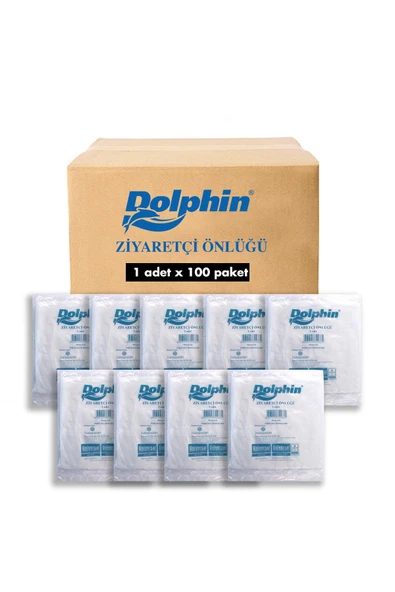 Alsepeteavm  Dolphin Ziyaretçi Önlüğü 100 Adet (koli)