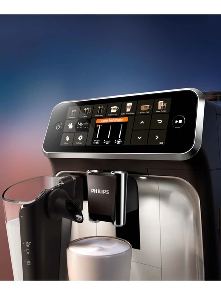 Philips 5400 Serisi LatteGo EP5447/90 Tam Otomatik Espresso Makinesi -DEFOLU - 7