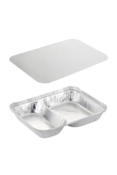 Alsepeteavm  Roll-up 2 Gözlü Alüminyum Kap Ve Kapak Seti