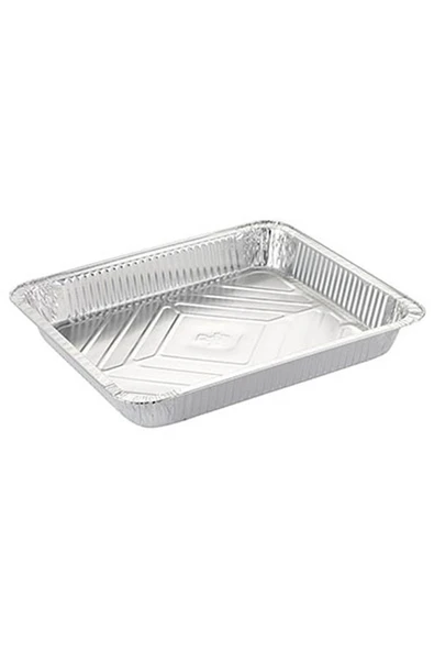 Alsepeteavm  Alüminyum Kap 3250 Gr Dikdörtgen Tepsi 50li
