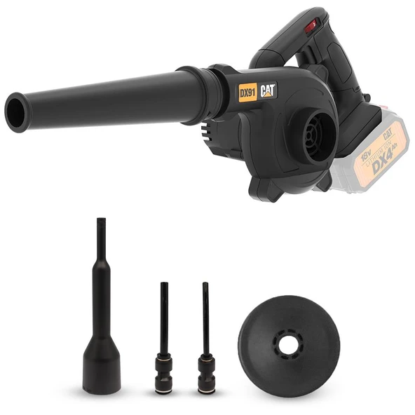 CAT DX91B 18Volt Profesyonel Devir Ayarlı Üfleyici + 5 Parça Aksesuar (Akü Dahil Değildir) - 6
