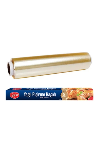 Alsepeteavm  Roll-up Streç Film Ve Pişirme Kağıdı 2 Parça Ekonomik Mutfak Seti 2