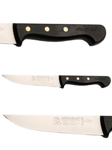 Sürdövbisa F61003 Plastik Pimli Sap K. Mutfak Bıçağı - Resim 3