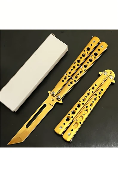 Alsepeteavm GOLD TANTO KELEBEK 22 CM