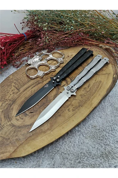 Alsepeteavm 3 parça Kamp & Outdoor Kelebek seti