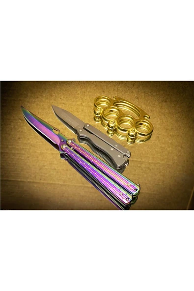 Alsepeteavm 21 cm Gökkuşağı Kelebek Set
