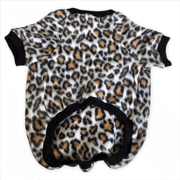 Leopar Softie Kedi Süeteri Kedi Kıyafeti - 5