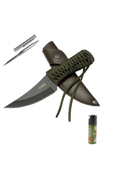 Alsepeteavm Kişiye Özel Crkt Scrub Fixed Bıçak 2712 BK 22.5 CM