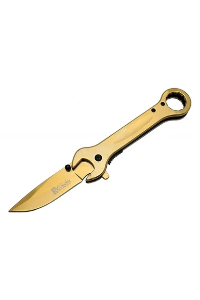 Alsepeteavm İngiliz Anahtar Gold Knife Çakı Spor Bıçak SCK458042