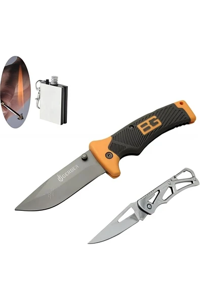 Alsepeteavm Gerber Serisi 113 21 cm Grylls Çakı Seti SLN257