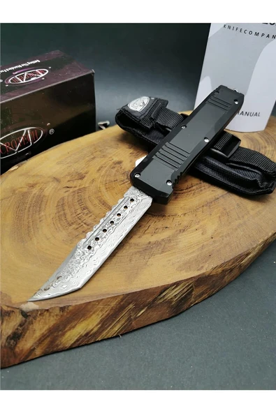 Alsepeteavm Microtech Marka İçten Çıkmalı Otomatik Kamp Çakısı SCK458382