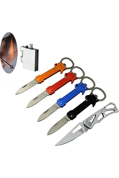 Alsepeteavm 4-3 15 cm Açacaklı 4 lü Çakı Seti SLN422