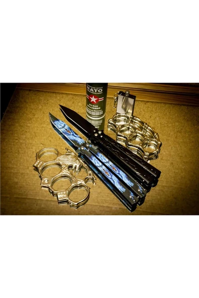 Alsepeteavm 6 Parça Kelebekli Mustalı Set