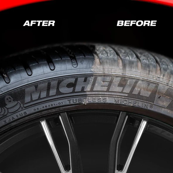 Michelin MC33573 500ml PRO Serisi Lastik ve Trim Parlatıcı, Koruyucu ve Yenileyici Sprey - 8