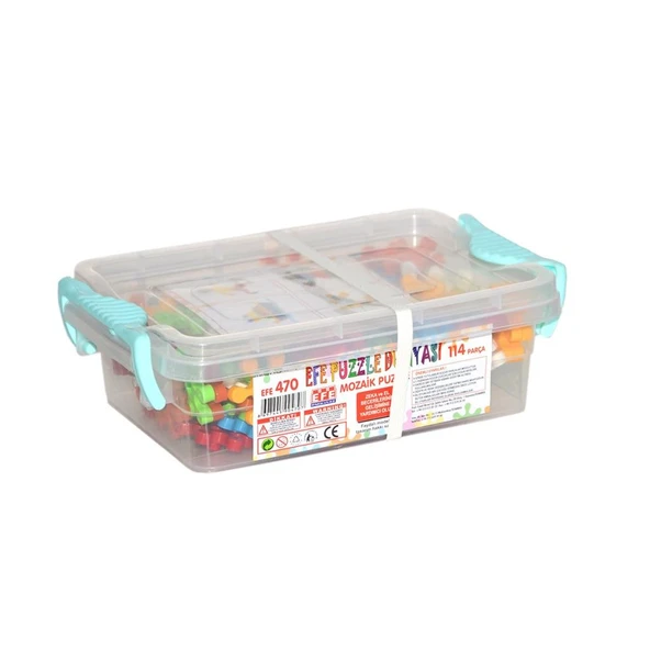 470 MOZAİK KUTULU PUZZLE KÜÇÜK (80PCS) - 3