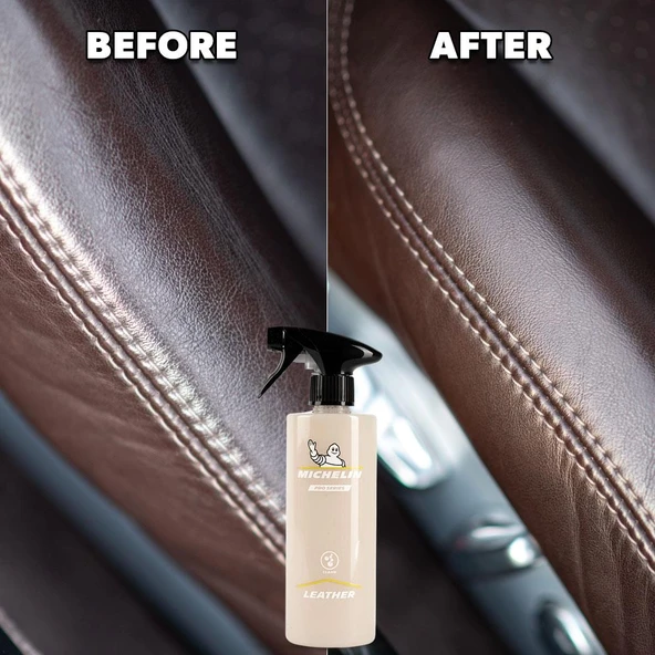 Michelin MC33597 500ml 2’ Si 1 Arada PRO Serisi Avokado Özlü Deri Temizleme/Bakım ve Besleyici Sprey - Resim 3