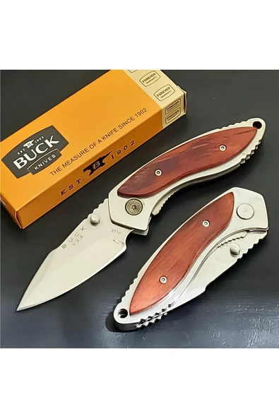 Alsepeteavm BUCUK AHŞAP SAPLI ÇAKI 16 CM