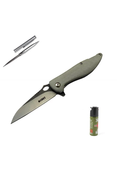 Alsepeteavm Kişiye Özel Crkt Locust Çakı 1265 GRİ 18 CM SCK2024591227