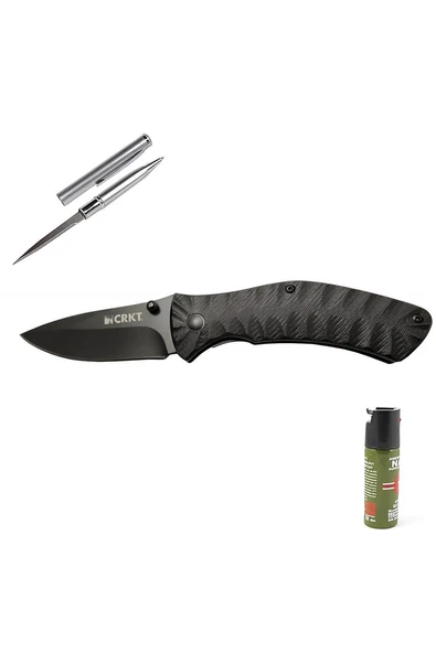 Alsepeteavm Kişiye Özel Crkt İncendor Çakı 2078BK 17.5 CM