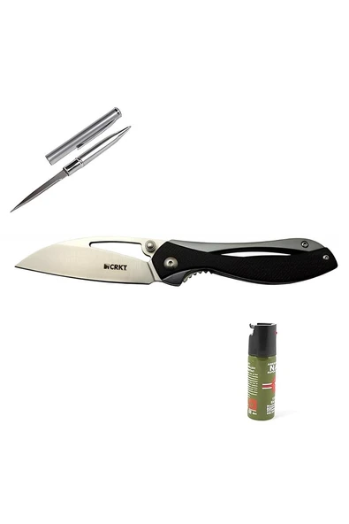 Alsepeteavm Kişiye Özel Crkt Pleroma Çakı 821A BK 18 CM