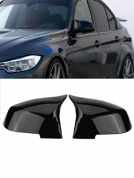 Bmw F32 4 Serisi Araca Özel Batman Yarasa Ayna Kapağı Pianoblack ürün görseli 1