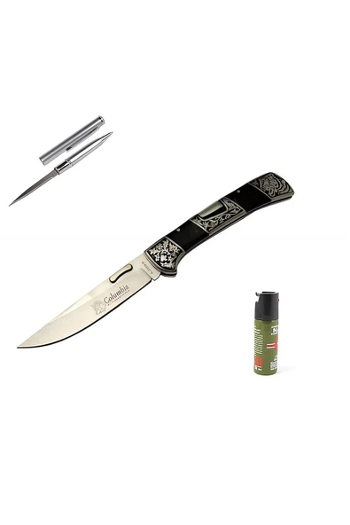 Alsepeteavm Columbia Kişiye Özel Kahve Çakı A3159-B 24 CM