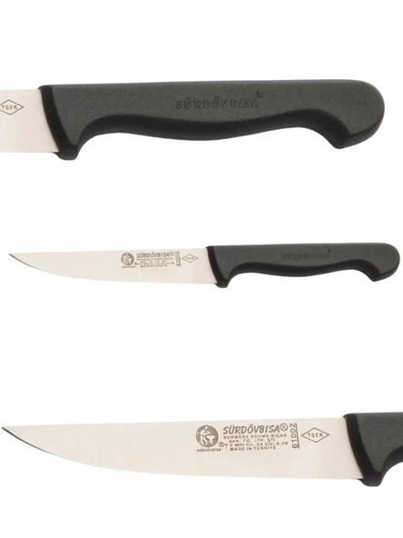 Sürdövbisa F61002 Plastik Pimsiz Sap Sebze Bıçağı - Resim 3